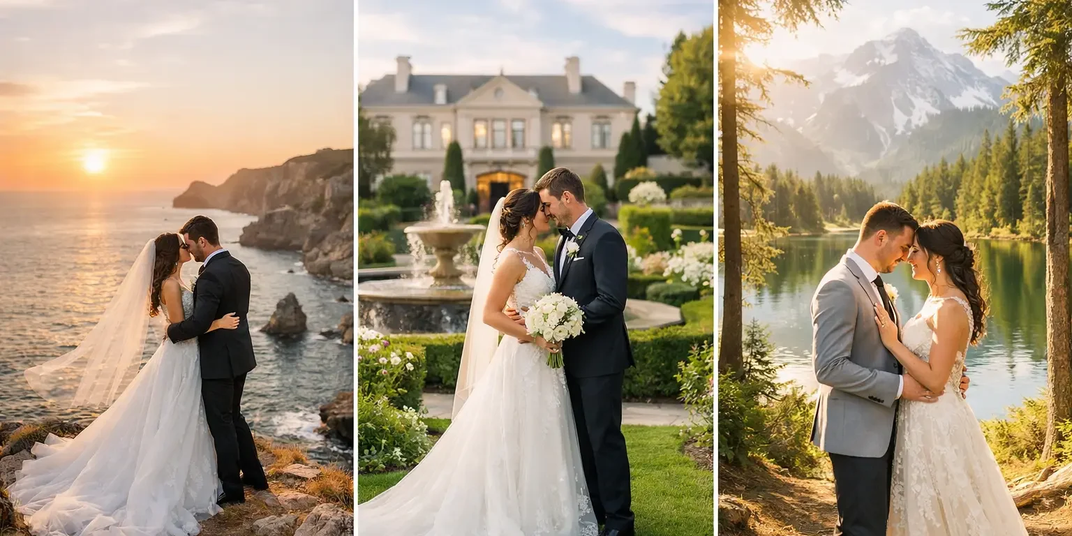 Best Wedding Photo Locations That Truly Work