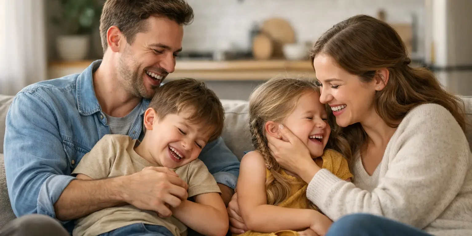 How to Make Family Photos at Home Feel Real How to Make Family Photos at Home Feel Real
