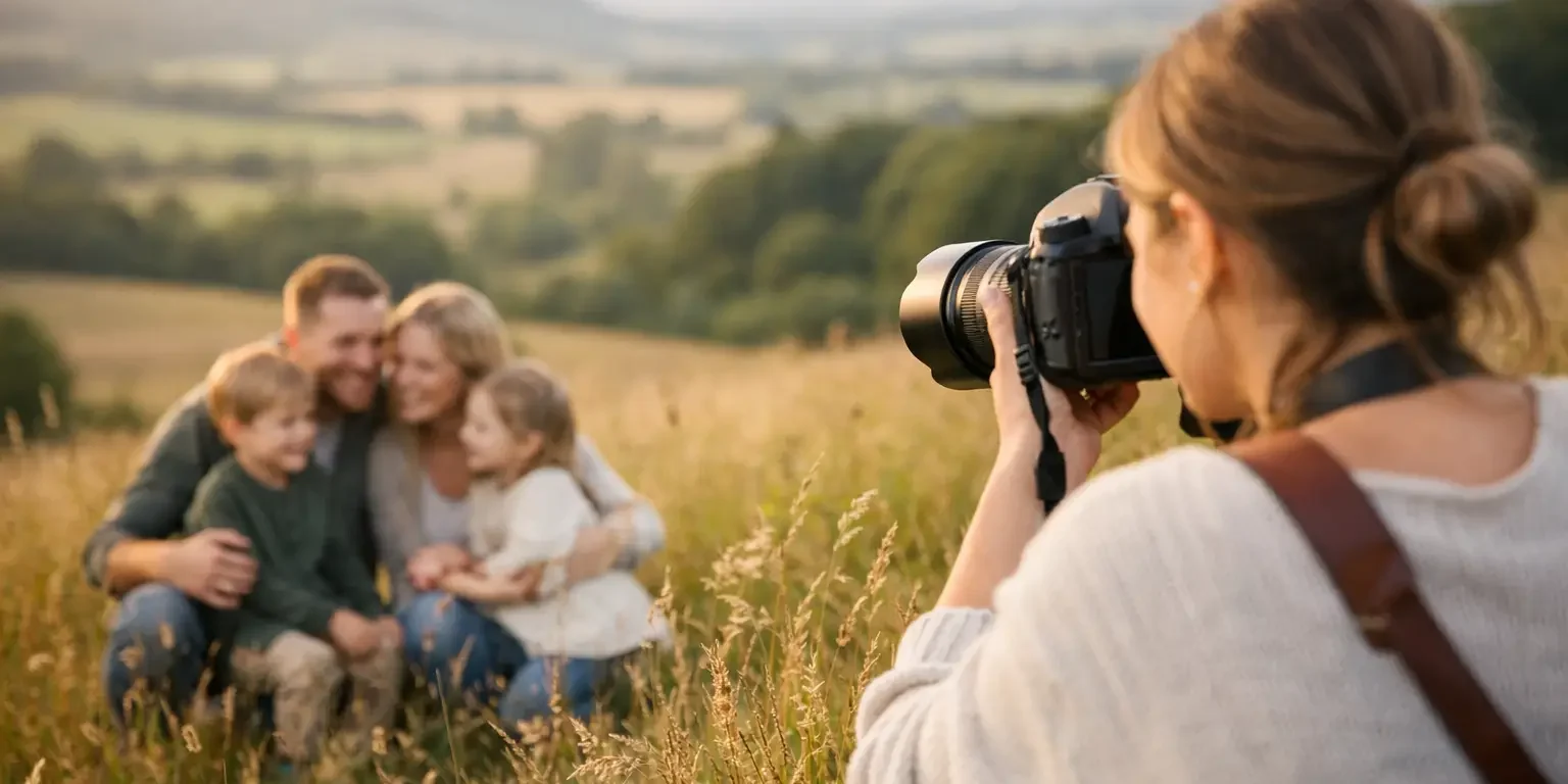 A Natural Family Photographer in the Borders