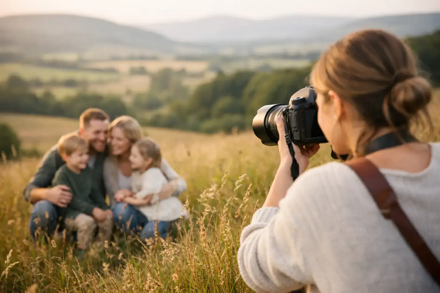 A Natural Family Photographer in the Borders