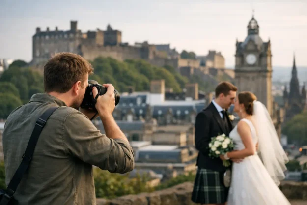 A Relaxed Wedding Photographer in Edinburgh