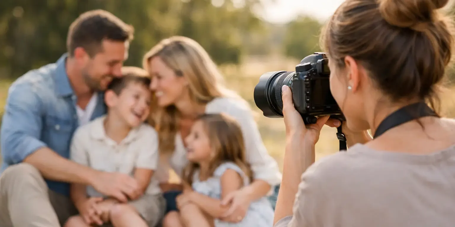 How a Family Portrait Photographer Captures Connection