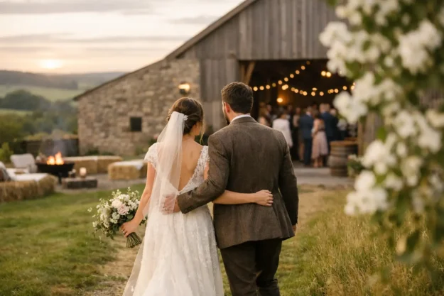 A Borders Barn Wedding Photo Story, Told Naturally