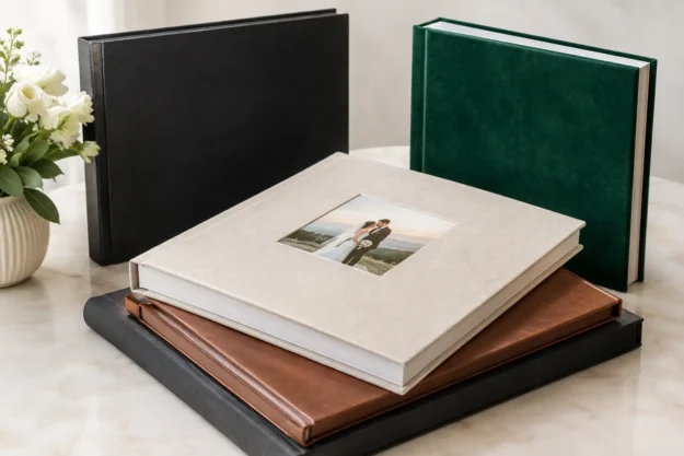 Best Wedding Album Cover Materials for Keepsakes