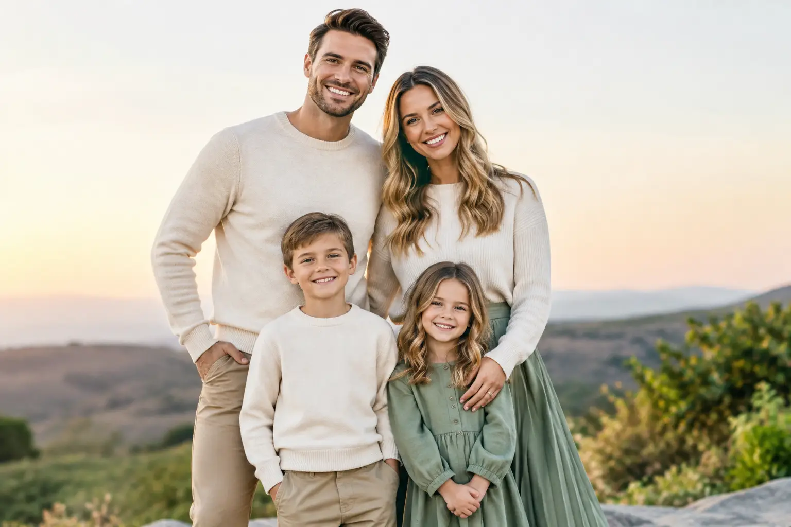 How to Match Family Outfits for Timeless Photos