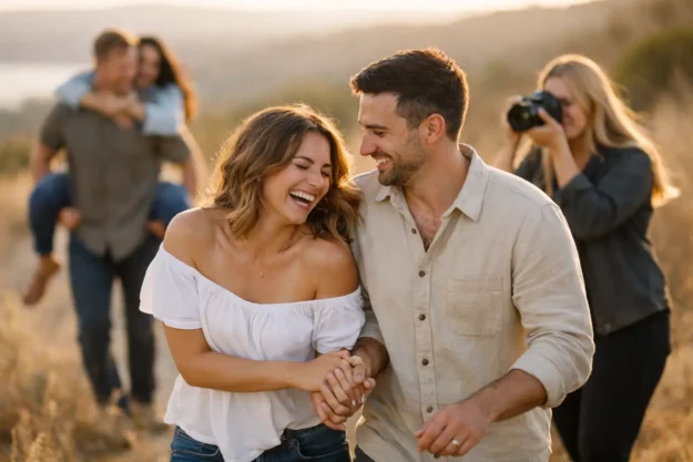 How to Plan Engagement Photos Without Feeling Posed